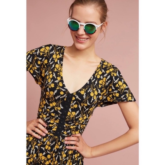 Maeve by Anthropologie Paris Print Dress - Picture 3 of 3